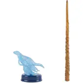 Spin Master Wizarding World Harry Potter - Hermelien Griffel toverstaf van 33 cm van met Patronusbezwering en otterfiguurtje - licht en geluid