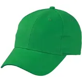 Myrtle beach Volwassenen Unisex Geborsteld 6 Paneelkapje (Fern Green)