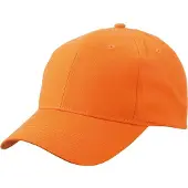 Myrtle beach Volwassenen Unisex Geborsteld 6 Paneelkapje (Oranje)