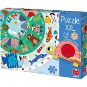 Jumbo Puzzel XXL Discover Animals
