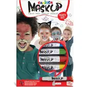 Carioca maquillagestiften Mask Up Party Set, doos met 6 stiften