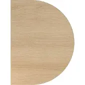 Hjh OFFICE PRO XBA60 W - Aanschuiftafel 60x80 Eiken