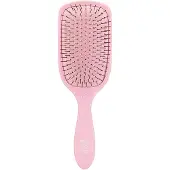 The Wet Brush Go green paddle detangler pink