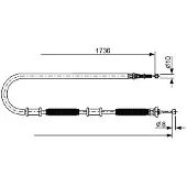 Bosch 1 987 482 700 Handremkabel