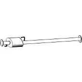 VEGAZ HUS-203 Uitlaat middendemper