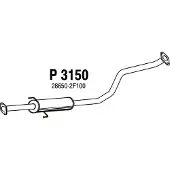 VEGAZ KS-147 Uitlaat middendemper