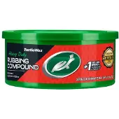 Turtle Wax Rubbing Compound Paste – Pasta reiniger - Voor doffe, slecht en verweerde lak - Verwijdert kleine krassen – Veilig te gebruiken op alle soorten lak - Vrij van siliconen - 298gr