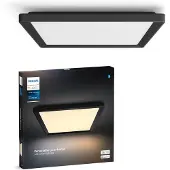 Philips Hue White Ambiance Tento Vierkant Plafondpaneel - Middel Zwart