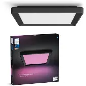 Philips Hue Tento plafondlamp Zwart Vierkant 30 cm - W/CA