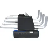 Ks Tools 9202250 Inbus Haakse schroevendraaierset 5/64 inch, 3/32 inch, 1/8 inch, 5/32 inch, 3/16 inch, 1/4 inch, 5/16 inch, 3/8 inch, 1/2 inch, 9/16 inch
