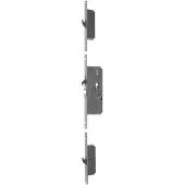 Nemef 4918/85 Rs Comforte elektro-mechanische meerpuntssluiting paniek voordeur | krukbediend | voorplaat staal verzinkt afgerond 1950x24mm | DM 65mm | DR 1/4. - 9491885651
