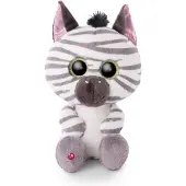 Nici Glubschis Zebra Mankalita 25cm Grijs grijs Pluche Nici Knuffel