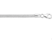 Trendjuwelier huiscollectie 1002384 Zilveren Ketting Slang Rond 3,2 mm