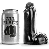 All Black Dildo 13 cm (1