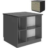 Vicco Fame-Line Keukeneiland – 90 cm met lade, zonder werkblad Eiken paneel