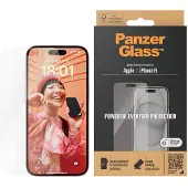 PanzerGlass Anti-Bacterial Screenprotector voor de Apple iPhone 15
