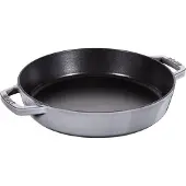 Staub Ijzer Gietijzeren Koekenpan Met Twee Handvatten 26 Cm