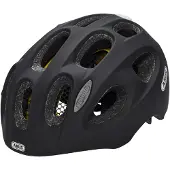 ABUS Fietshelm YOUN-I MIPS velvet black M - 52-57 cm - zwart - Geschikt voor gebruik op kinderfietsen - 280 g