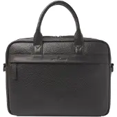 Castelijn & beerens Delta aktetas RFID Leer 37 cm Laptopcompartiment zwart