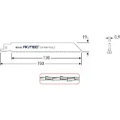 Rotec Reciprozagen RC630 / 922BF (VPE 5 stuks) - 5250630