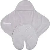 Babys Only Wikkeldeken met voetjes Cozy dusty grey