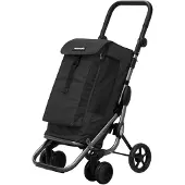 Playmarket Go Up Premium Boodschappentrolley zwart