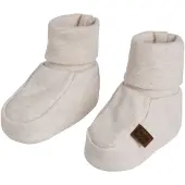 Babys Only Slofjes Melange warm linen - 3-6 mnd