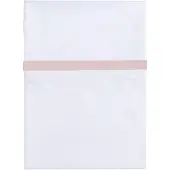 Babys Only Wieglaken geweven bies oud roze/wit