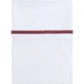 Babys Only Wieglaken gebreide bies stone red/wit
