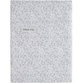 Babys Only babybedlaken Flower Nordic Blue - 100% katoen - 80 x 100 cm