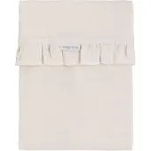 Babys Only Wieglaken Calm warm linen - met ruffle