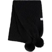 Babys Only Sjaaltje met pompon Cool zwart - 3-8 jaar