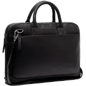 The Chesterfield Brand Tilbury Koffer Leer 39 cm Laptop compartiment zwart
