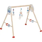 Goki Baby Gym: AUTO'S 63x55x53cm, 6 verstelbare hoogtes, hout