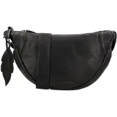 Hide & Stitches Earth Heuptas - Crossbody - Duurzaam Gelooid Leer - Praktische Indeling - Verstelbare Schouderband - Duurzaam Leer - Leren Dames Tas - Zwart