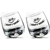 Pflanzen-Kölle Wiebelglas Set van 2 200ml Happy Hour