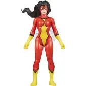 Hasbro Marvel Legends Retro 375 Collectie: Spider-Woman, geschikt voor kinderen vanaf 4 jaar. "Ha kennen is haar vrezen: Spider-Woman", meerkleurig
