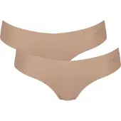 Sloggi 2P ZERO Microfibre 2.0 Hipstring Huid Small Dames
