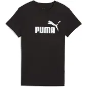 Puma Shirt 'Ess No. 1 Logo Tee' zwart