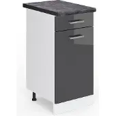 Vicco Keukenonderkast R-Line Antraciet Hoogglans 40 cm , WB Antraciet, Model 46656
