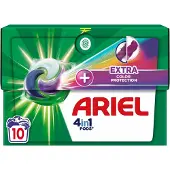 Ariel 4in1 Wasmiddel Pods Vezelbescherming 10 Stuks