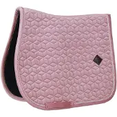 Kentucky Horsewear Horsewear - Zadeldoek velvet jumping oud roze cob
