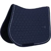 Kentucky Horsewear Horsewear - Zadeldoek onion quilt rubber logo jumping marine