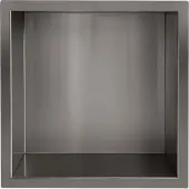 Wiesbaden Inbouwnis Yens 30x30x7 cm Gunmetal