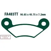 EBC Brakes FA483TT Remblokken