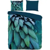 Pure Dekbedovertrek Micropercal Heather - petrol 240x200/220cm
