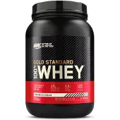 Optimum Nutrition Gold Standard 100% wei-eiwitpoeder koekjes en room 896 g (28 porties)
