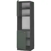 Vicco Fame-Line Ovenombouwkast – 60 cm open Groen-Goud Landhuis