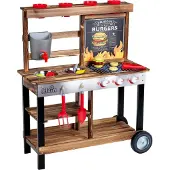 KleinToys Klein Barbeque Country Houten Speelset