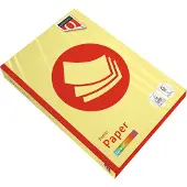 Quantore Kopieerpapier Fastprint A4 80gr geel 500vel